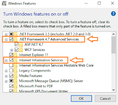 How To Enable/Install ASP.NET & IIS On Windows 10 | Windows Optional Features 4