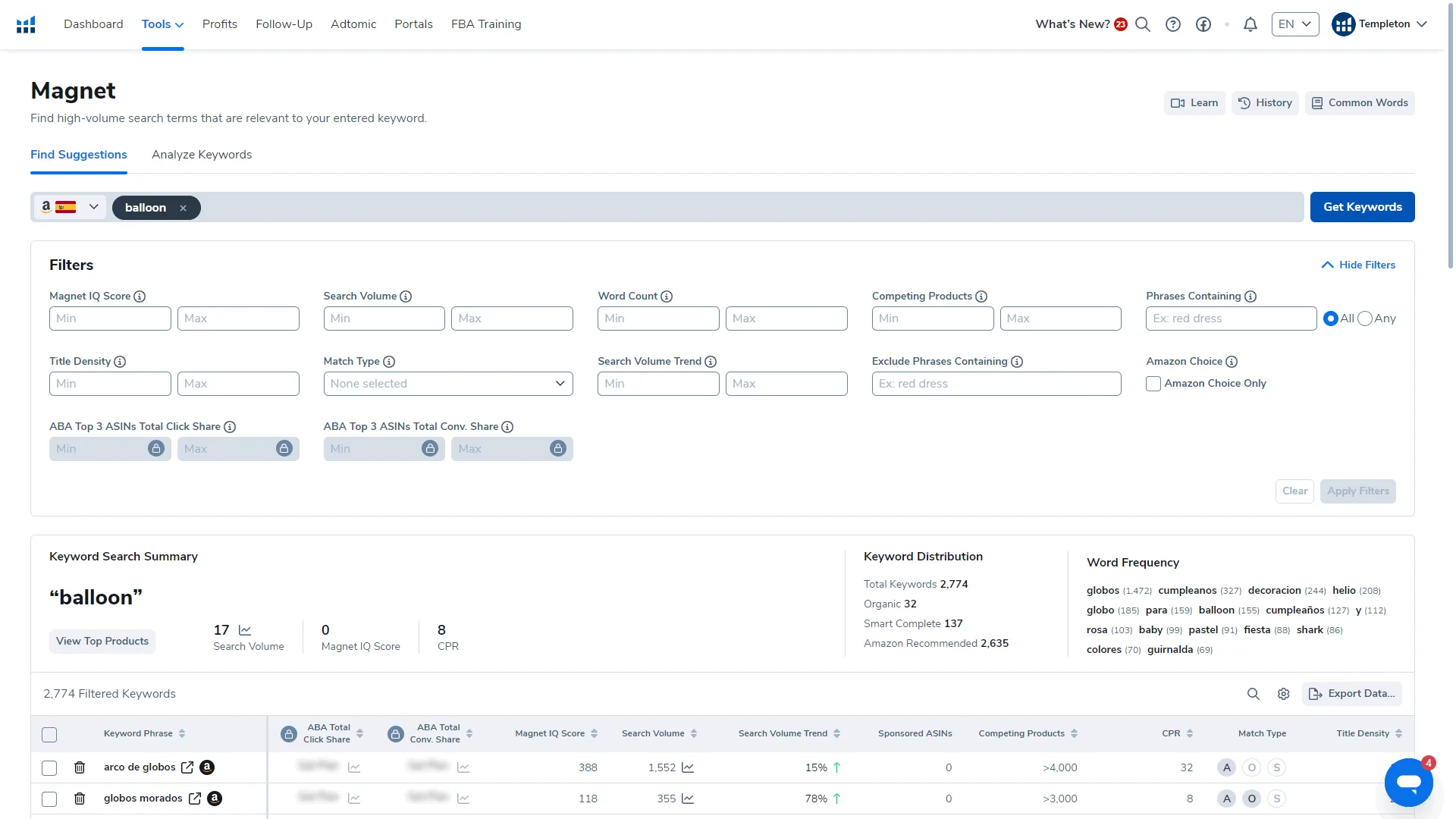 The Amazon Keyword Planner helps you reveal high-volume, highly-relevant keywords for Amazon and Walmart