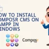 How to install Composr CMS on XAMPP featured