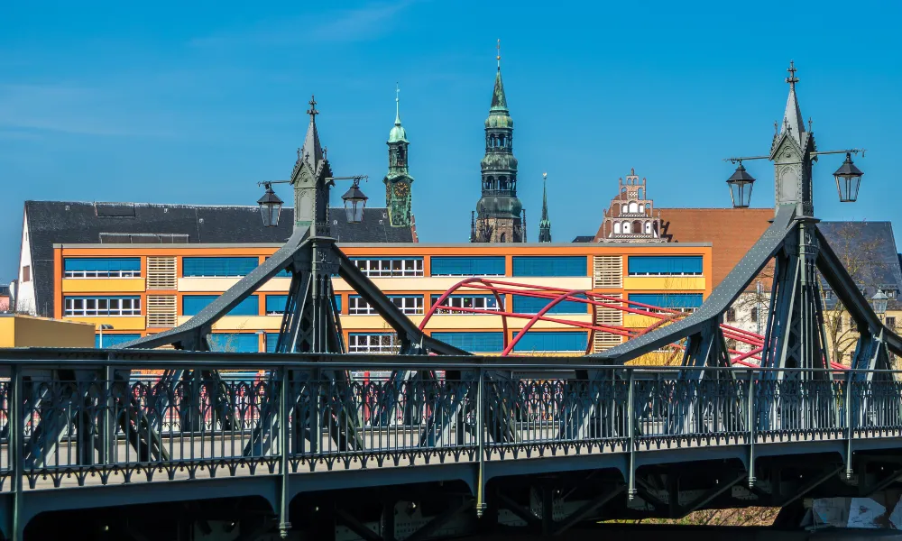 Skyline Zwickau Saxony